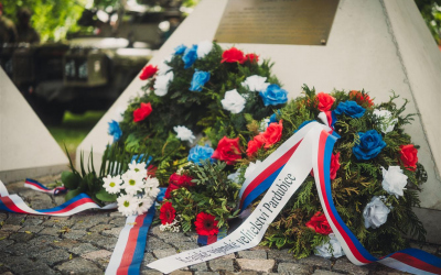 KVV Pardubice uctilo památku obětí druhé světové války